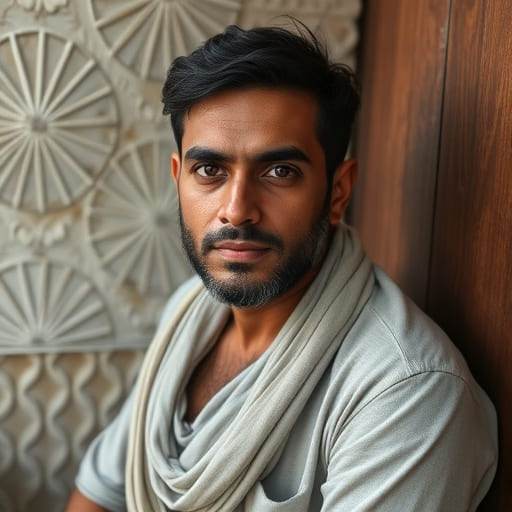 Blue pottery artist Hari Om