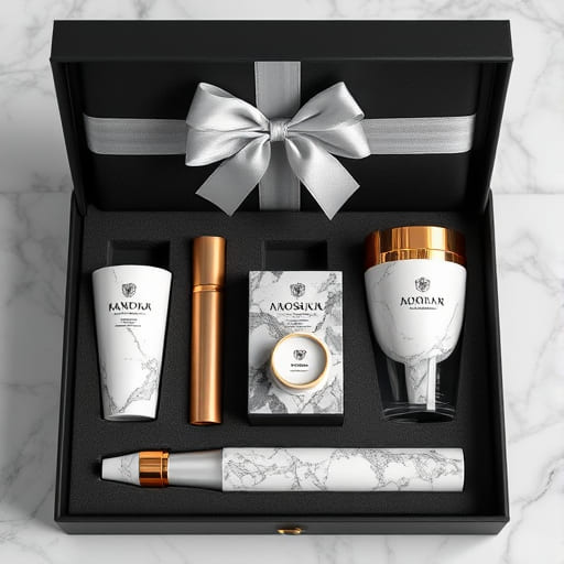 Corporate gift set example