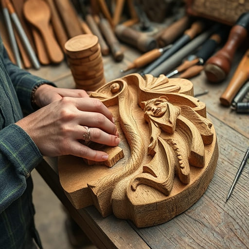 Artisan at work